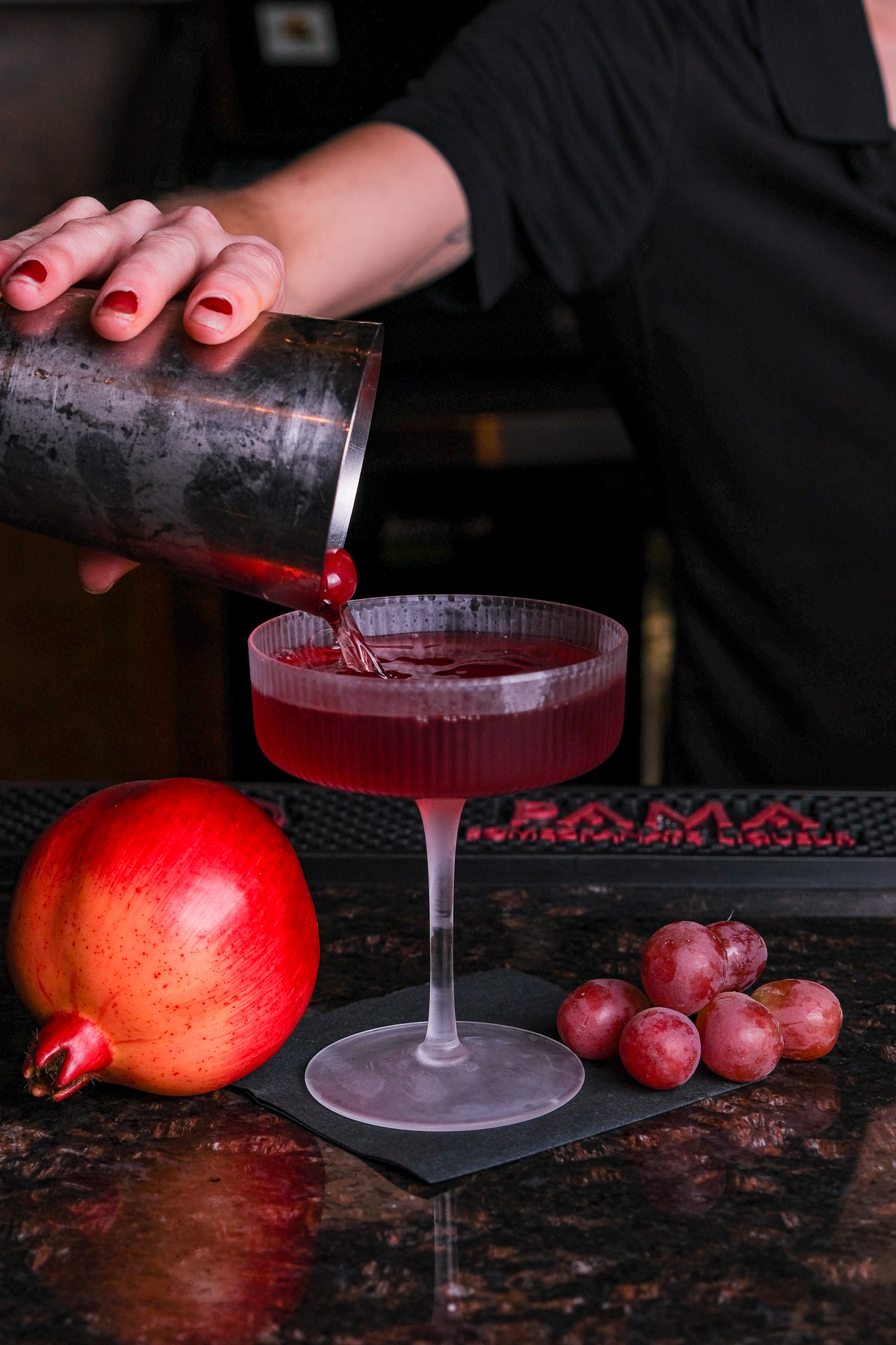 pomegranate martini